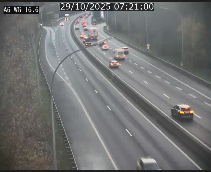 Traffic live webcam Luxembourg Aire de Capellen - A6 - BK 16.6 - direction Luxembourg/France/Allemagne