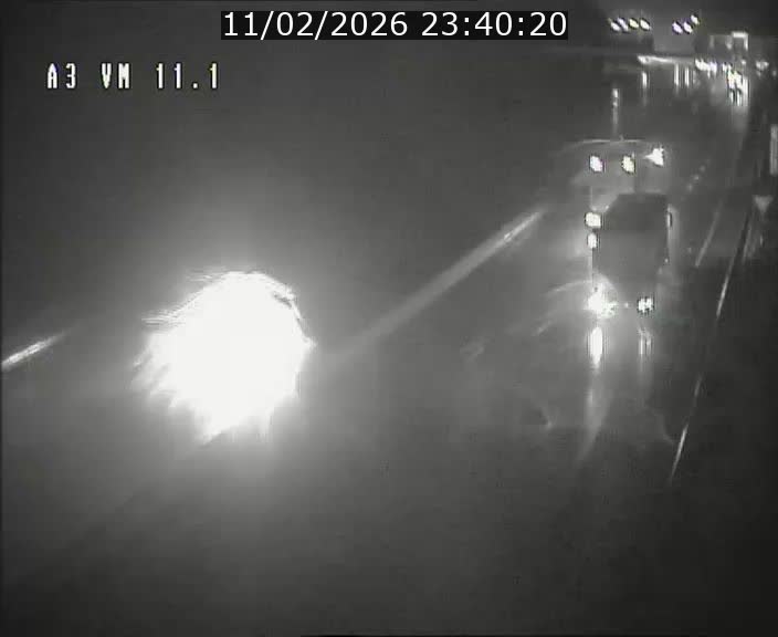 Webcam à la frontière franco-luxembourgeoise, avant la Croix de Bettembourg - BK 11.1 - direction Luxembourg-ville