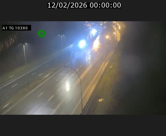 Traffic live webcam Luxembourg Senningerberg - A1 direction Luxembourg Kirchberg - BK 10.3