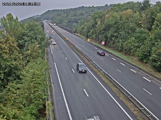 Caméra autoroute France - A30, Hayange direction Metz