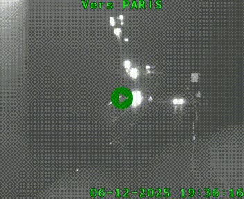 Caméra routière sur l'autoroute A20 à Bessines-sur-Gartempe. Vue orientée vers Paris