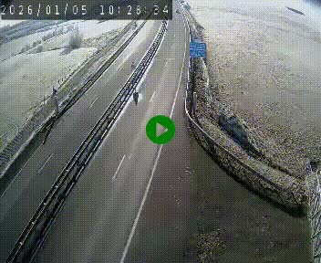 Caméra autoroute A75 à hauteur du col de la Fageole en direction de Clermont-Ferrand