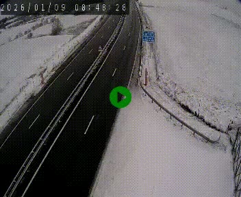 Caméra autoroute A75 à hauteur du col de la Fageole en direction de Clermont-Ferrand