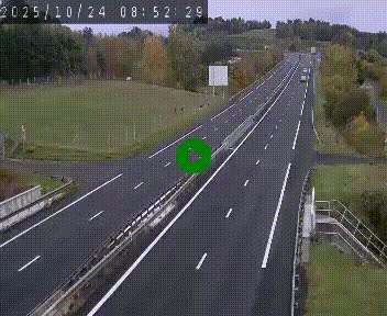 Caméra autoroutière France - A75, Coren, en direction de Montpellier