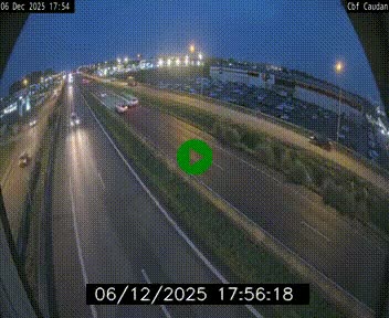 Webcam sur la N165 à hauteur de Caudan, dans le Morbihan.