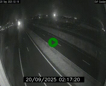 Webcam sur la N165 à hauteur de Caudan, dans le Morbihan.