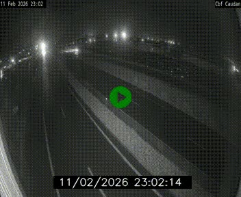 Webcam sur la N165 à hauteur de Caudan, dans le Morbihan.