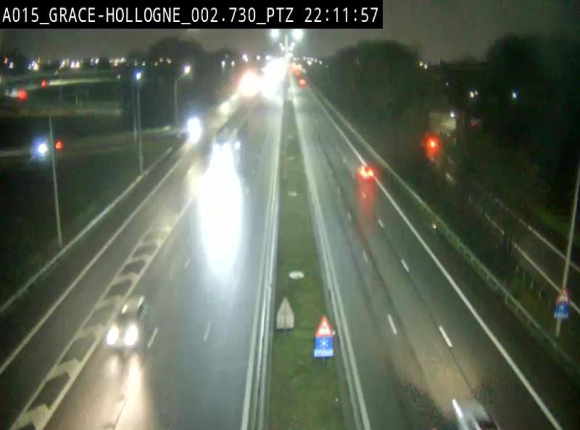Caméra trafic Belgique - Grâce-Hollogne - E42, jonction avec A604, direction Loncin/Aéroport de Liège -  BK 3.2