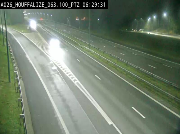 Caméra autoroute Belgique - Houffalize, E25 direction Liège