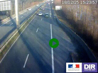 Webcam sur la nationale N90 à Gilly-sur-Isère, en direction et à proximité d'Albertville