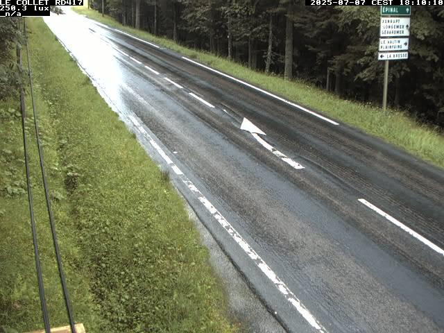 Caméra du Collet sur la route de Colmar (D417)
