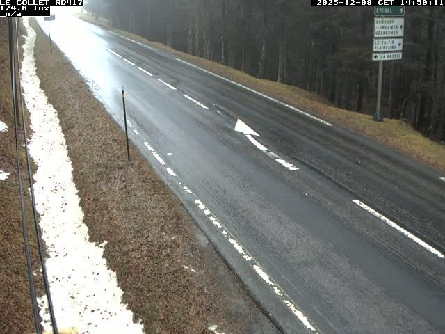Caméra du Collet sur la route de Colmar (D417)