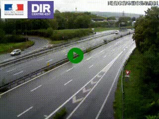 Caméra routière à hauteur de la sortie 15 Chambéry-centre au PK 4,103 en direction d'Albertville