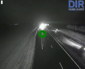 Webcam sur A84 à hauteur de l'échangeur de Poilley avec la N175, au sud d'Avranches