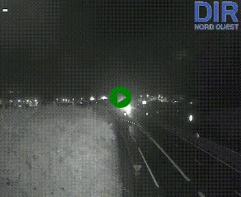 Webcam au début de l'A84 sur le périphérique Ouest de Caen (N814) à hauteur de la sortie 9, Porte de Bretagne