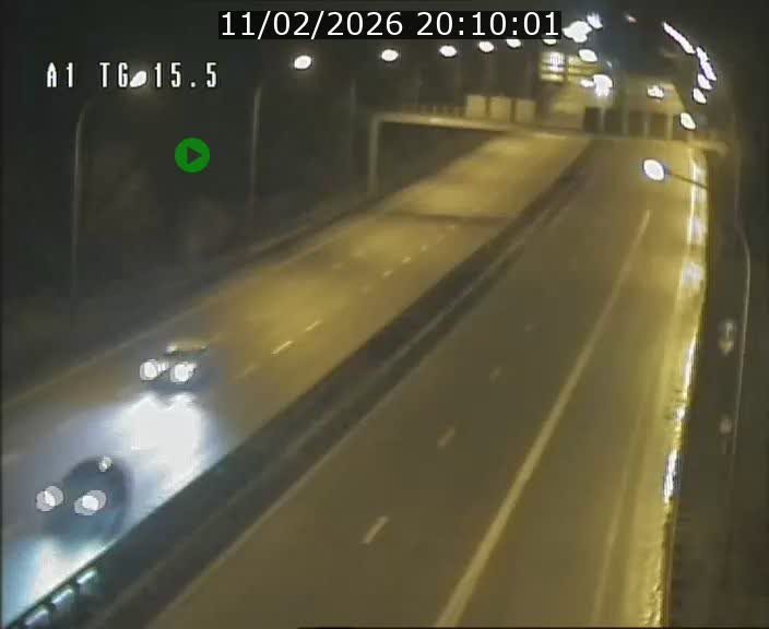 Traffic live webcam Luxembourg Munsbach - A1 direction Luxembourg - BK 15.5