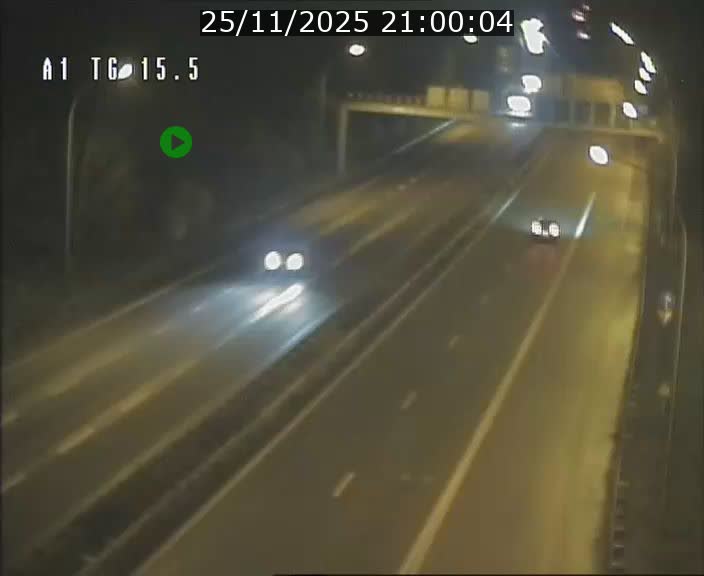 Traffic live webcam Luxembourg Munsbach - A1 direction Luxembourg - BK 15.5