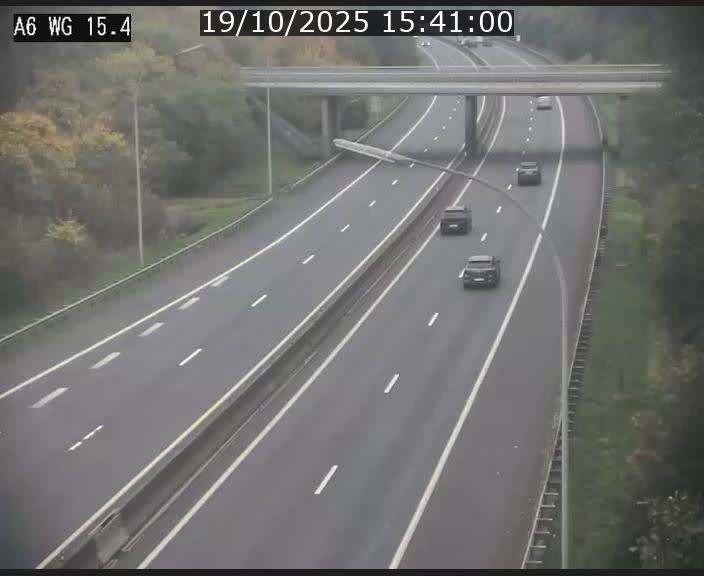 Traffic live webcam Luxembourg Capellen - A6 - BK 15.4 - direction Luxembourg/France/Allemagne