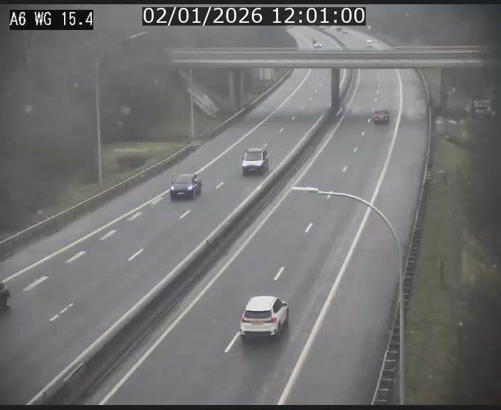 Traffic live webcam Luxembourg Capellen - A6 - BK 15.4 - direction Luxembourg/France/Allemagne