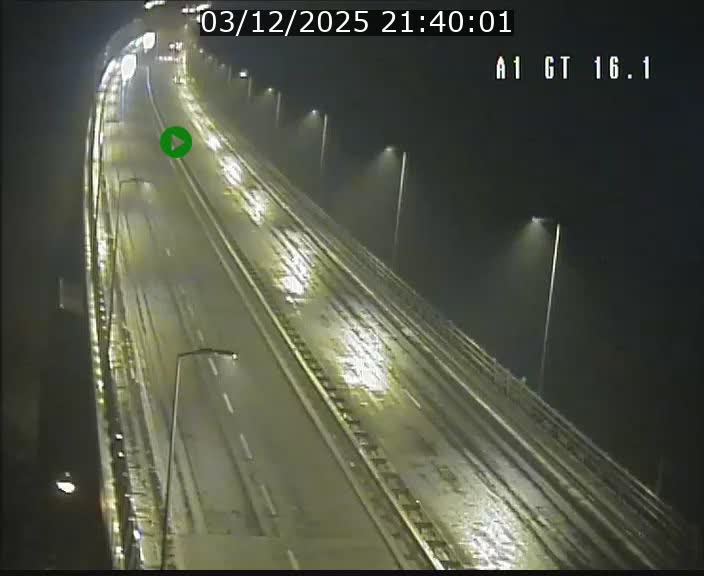 Traffic live webcam Luxembourg Niederanven - A1 direction Allemagne - BK 16.1