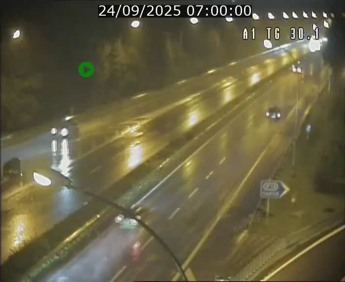 Traffic live webcam Luxembourg Grevenmacher - A1 direction Luxembourg - BK 30.1