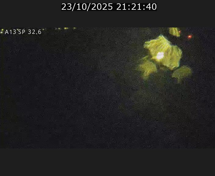 Webcam info trafic A13 à hauteur de Mondorf-les-bains. Vue orientée vers Altwies