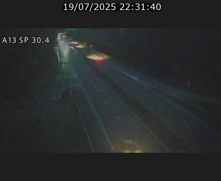 Traffic live webcam Luxembourg Altwies - A13 direction Luxembourg-ville - BK 30.4