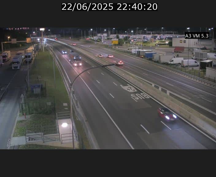 Traffic live webcam Luxembourg Aire de Berchem - A3 - BK 5 - direction France