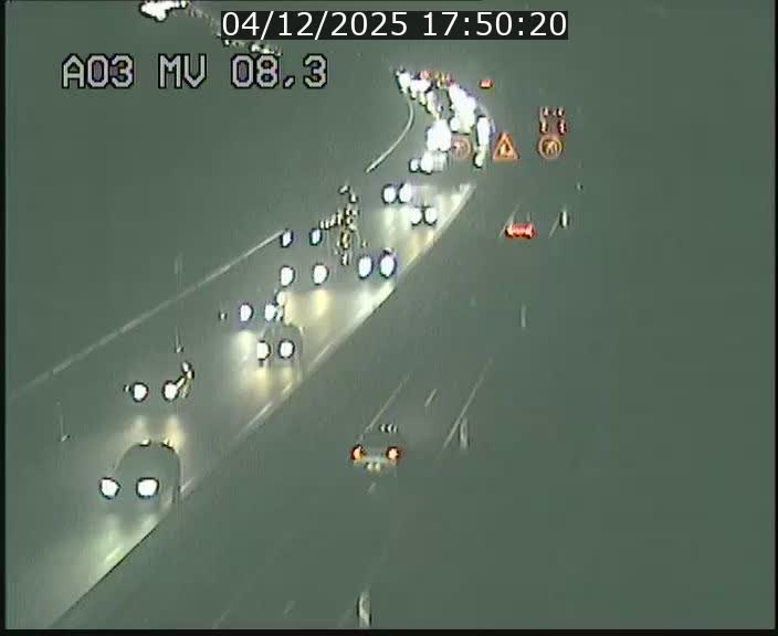 Webcam Autoroute après la Croix de Bettembourg en direction de Luxembourg sur l'A3