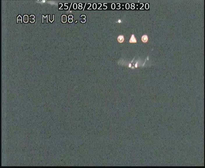 Webcam Autoroute après la Croix de Bettembourg en direction de Luxembourg sur l'A3