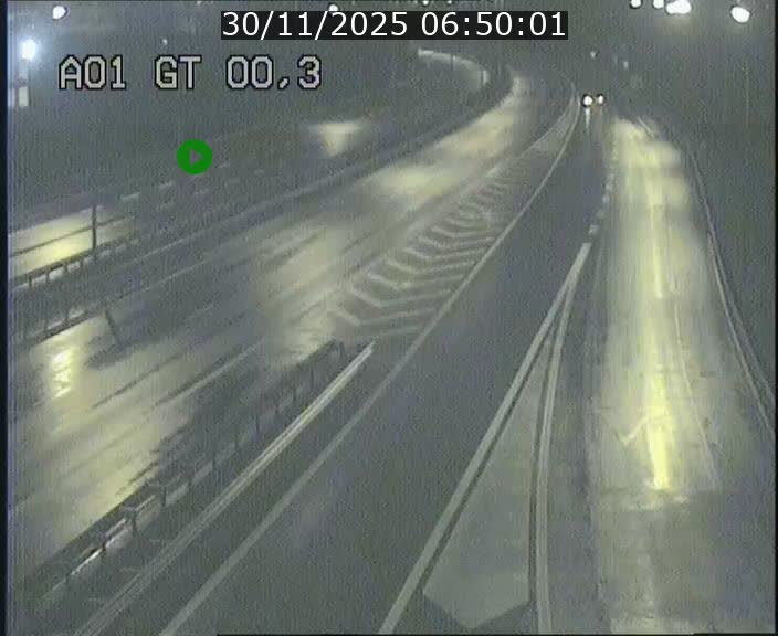 Traffic live webcam Luxembourg Croix de Gasperich - A1 direction Kirchberg - BK 0.3