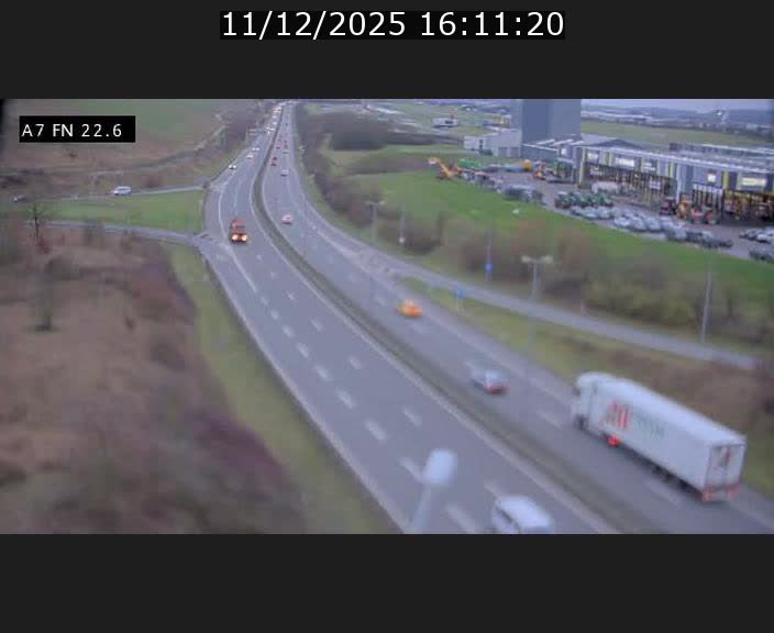 Caméra trafic Luxembourg - A7, Colmar-berg direction Mersch