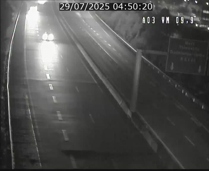 Webcam Autoroute à la Croix de Bettembourg - A3 - BK 9.9 - direction France