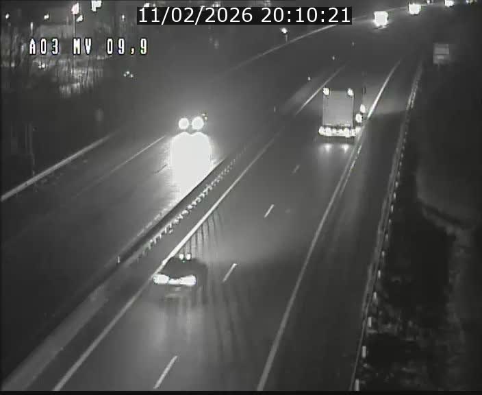 Webcam Autoroute à la Croix de Bettembourg - A3 - BK 9.9 - direction Luxembourg-Ville