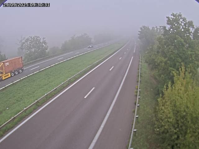 Caméra autoroute France - A31, Fey direction Metz