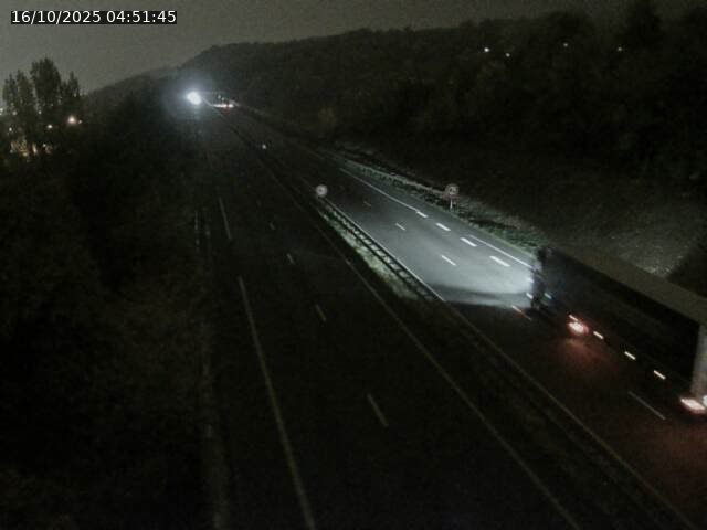 Caméra autoroute France - A30, Hayange direction Metz