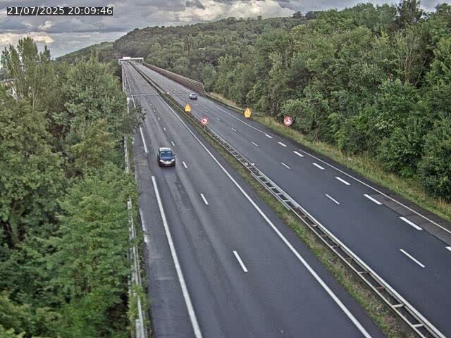 Caméra autoroute France - A30, Hayange direction Metz