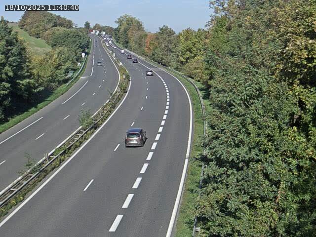Caméra autoroute France - A33, Rosières direction Lunéville