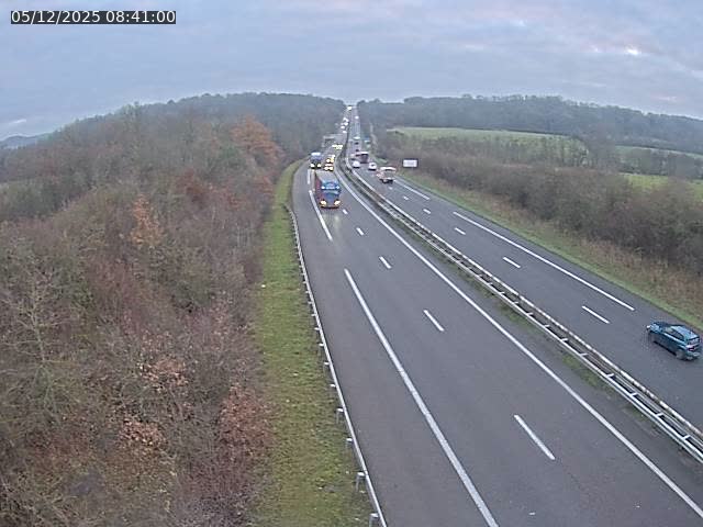 Caméra autoroute France - A33, Saint-Nicolas-de-Port direction Lunéville
