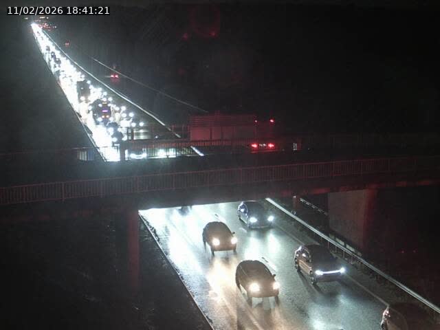 Caméra autoroute France - A31, Zoufftgen direction Luxembourg-ville, à la frontière entre la France et le Luxembourg