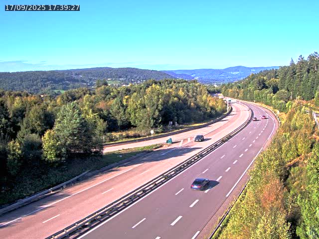 Caméra autoroute France - N57, Côte de la demoiselle direction Remiremont