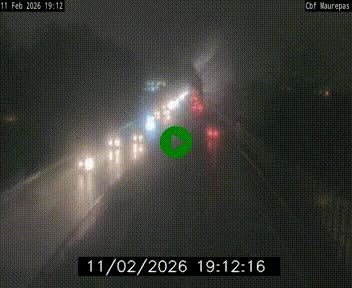 Webcam sur le périphérique de Rennes (N136) à hauteur de Maurepas, au nord de la ville