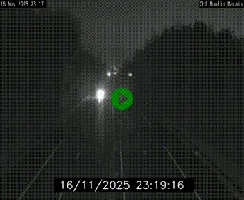 Webcam sur le périphérique de Nantes (N844) entre la Porte de Saint-Luce et la Porte d'Anjou, à l'est de la ville