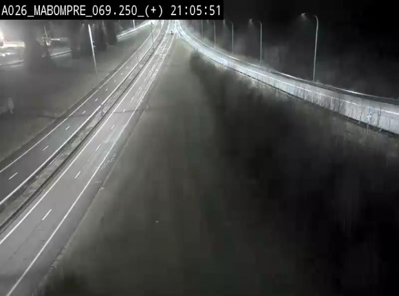 Webcam E25 (A26) à Mabompré. Vue orientée vers le Luxembourg