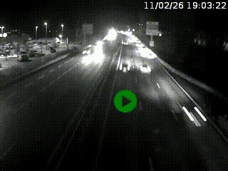 Caméra routière à hauteur des centres commerciaux et de la sortie 14 en direction d'Albertville