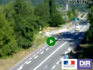 Webcam info trafic à proximité de Vizille sur la N85, au niveau du point de vue du Saut du Moine à Champagnier