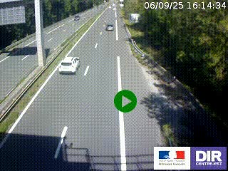 Webcam sur la nationale N90 à Gilly-sur-Isère, en direction et à proximité d'Albertville