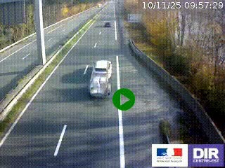 Webcam sur la nationale N90 à Gilly-sur-Isère, en direction et à proximité d'Albertville