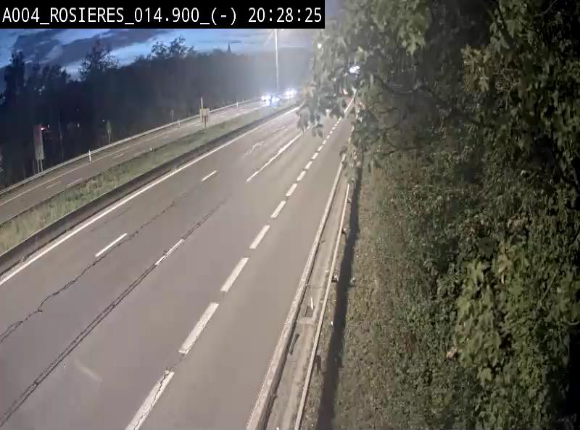 Webcam traffic E411(A4) - BK 14.4 - Rosières