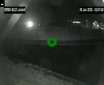 Webcam en périphérie de Chartres sur la N123, à hauteur de Luisant. Vue orientée vers Chartres